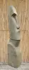  Product image 4 of the product “Moai head, 300 cm H | Natural stone (Basanit), stonemasonry ”
